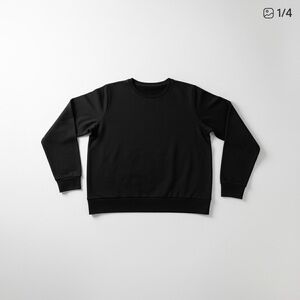 Zyia Active Women's Black Crew Neck Sweater size 4Xl runs small